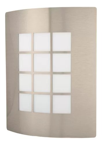 Luminaria De Pared Decorativa Acero Inoxidable Exterio